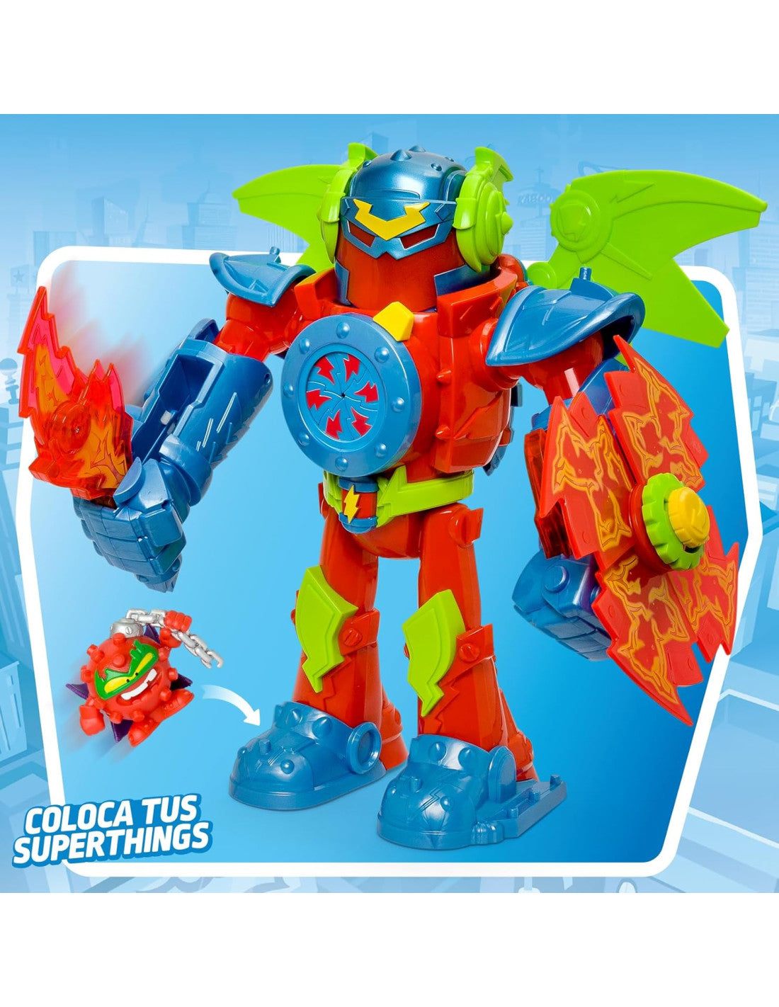 Figuras Y Minimundos Magic Box Superthings S - Playset 1X2 - Titan Fury multicolor para niños