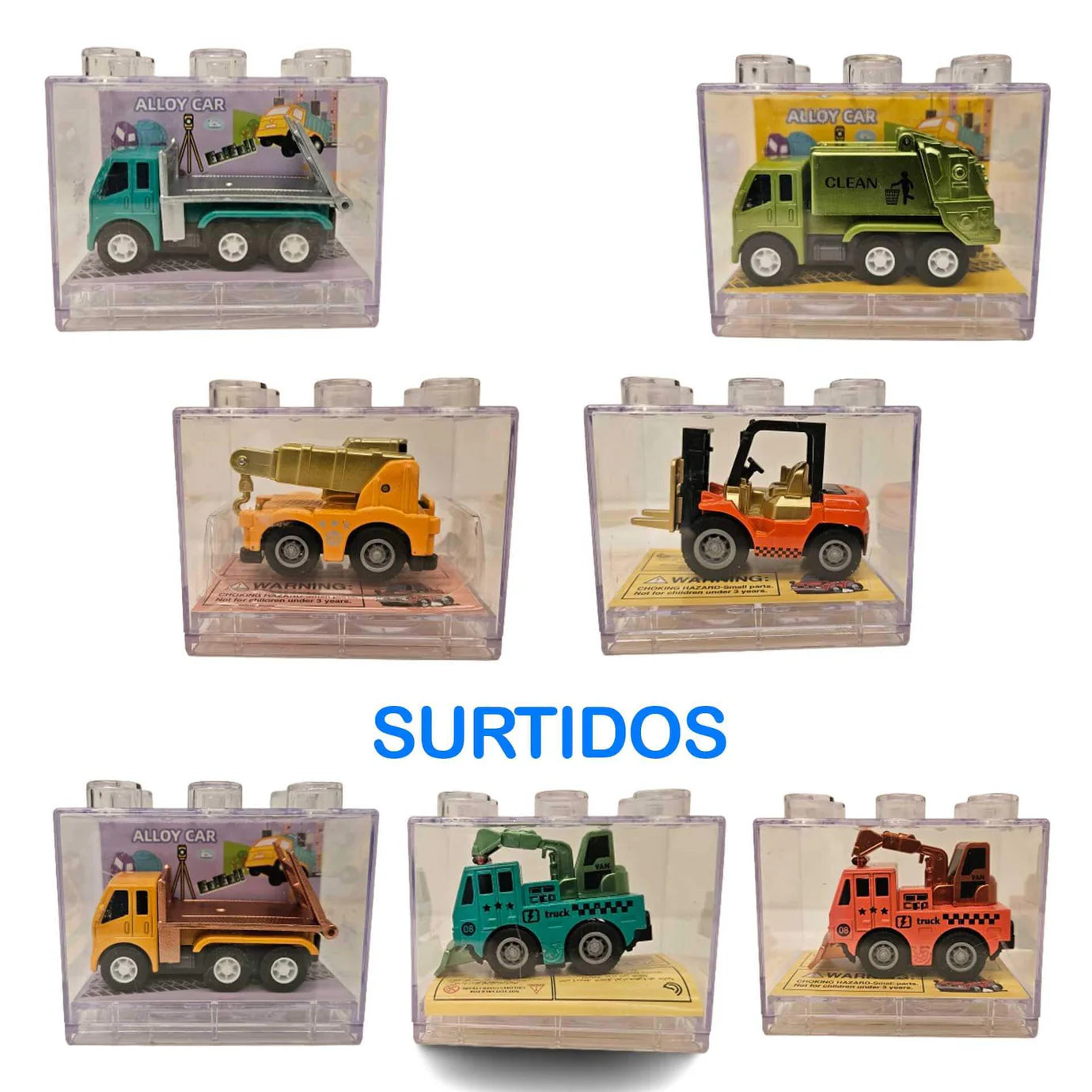 Vehículos Y Radiocontrol Toy Planet Mini Vehículos De Servicios Die Cast Modelos Surtidos multicolor para niños