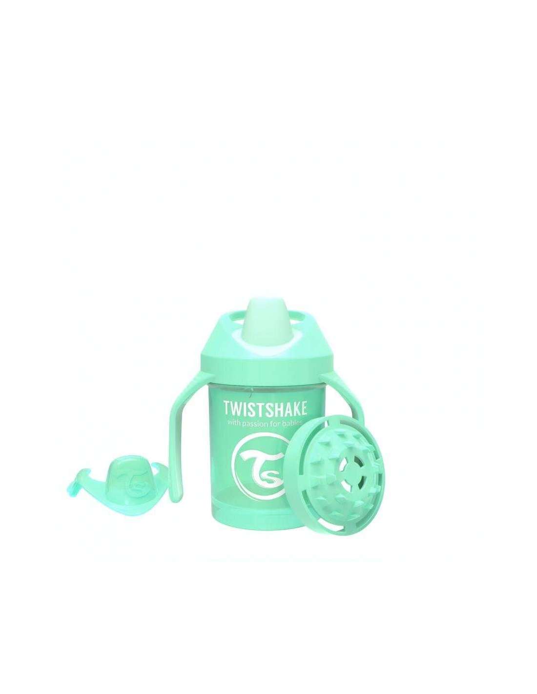 Para Comer Twistshake 78269-Taza aprendizaje antigoteo Mini Cup Pastel verde