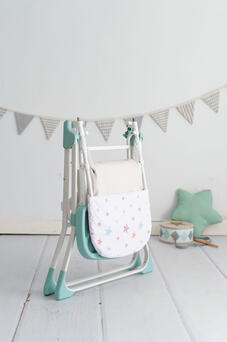 Para Comer Olmitos Trona Básica Plegable Stars multicolor para bebe