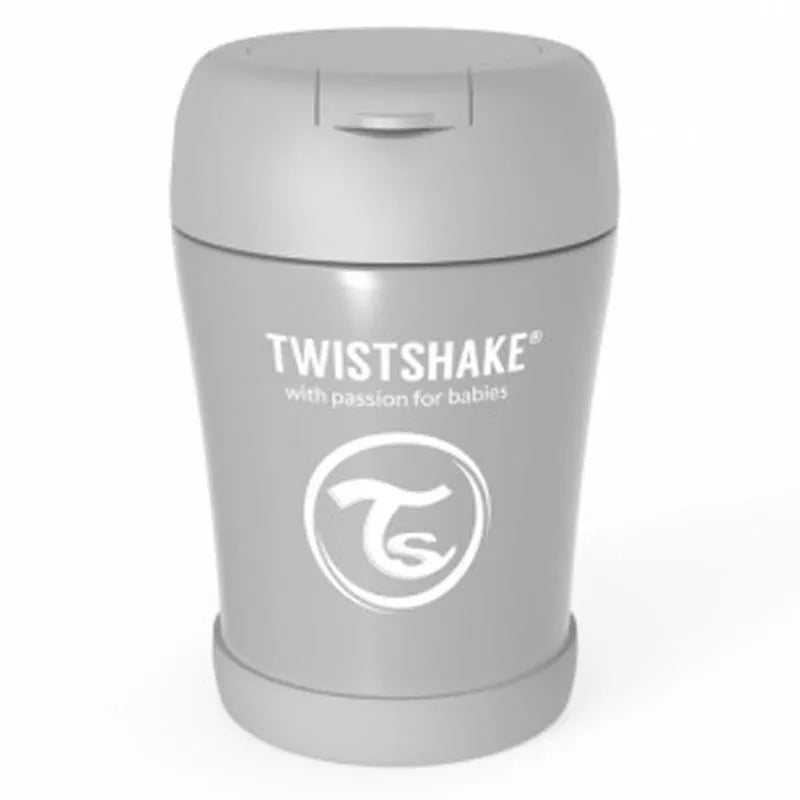 Para comer Twistshake Termo para sólidos 350 Ml Pastel Gris