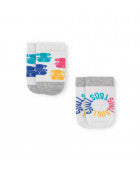 Regalos Tous 2000049406-Multicolor Set 2 Calcetines SSocks 2204-00107 para mundo bebé