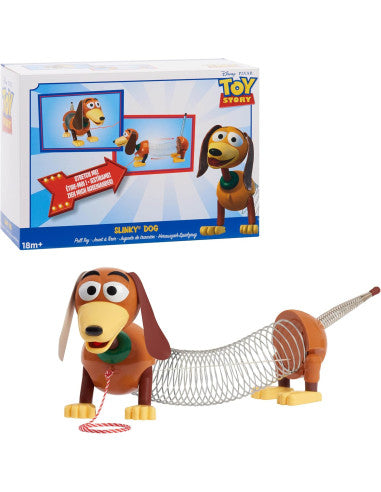 Figuras Y Minimundos Just  Play Disney Pixar Toy Story - Perro Elástico Slinky marron para niños