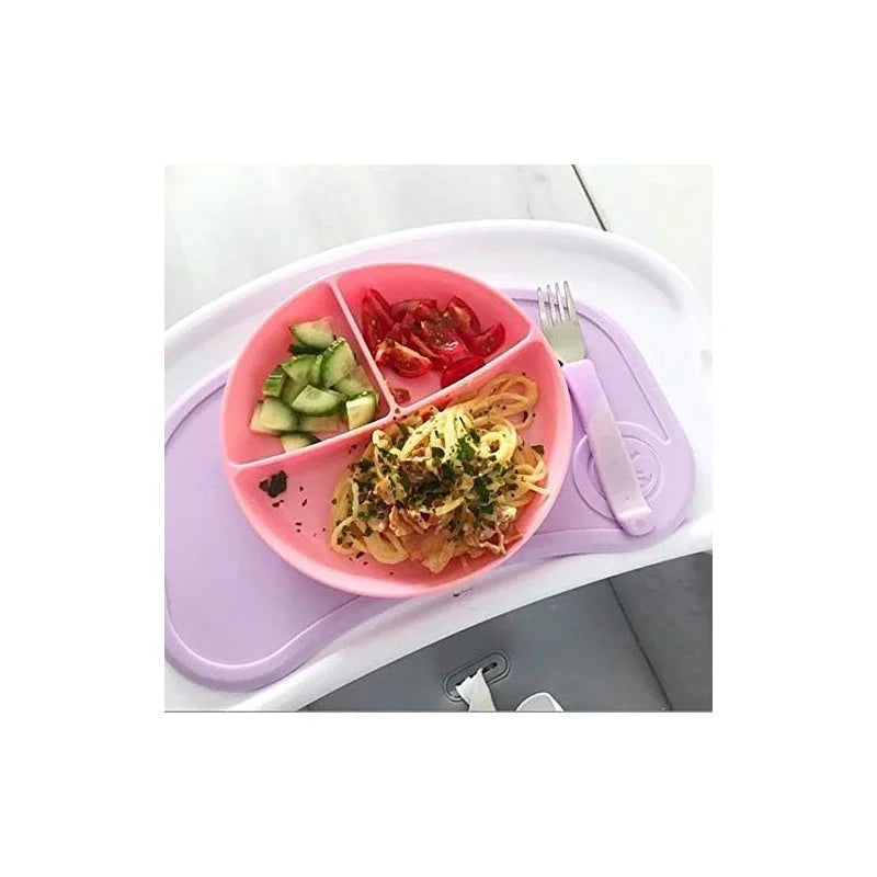 Para Comer Twistshake 78212-MoradoSet Cubiertos Infantiles De Aprendizaje Pastel Violeta para mundo bebé