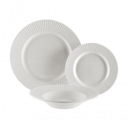 Comedor Versa Relieve Rayas blanco para unisex