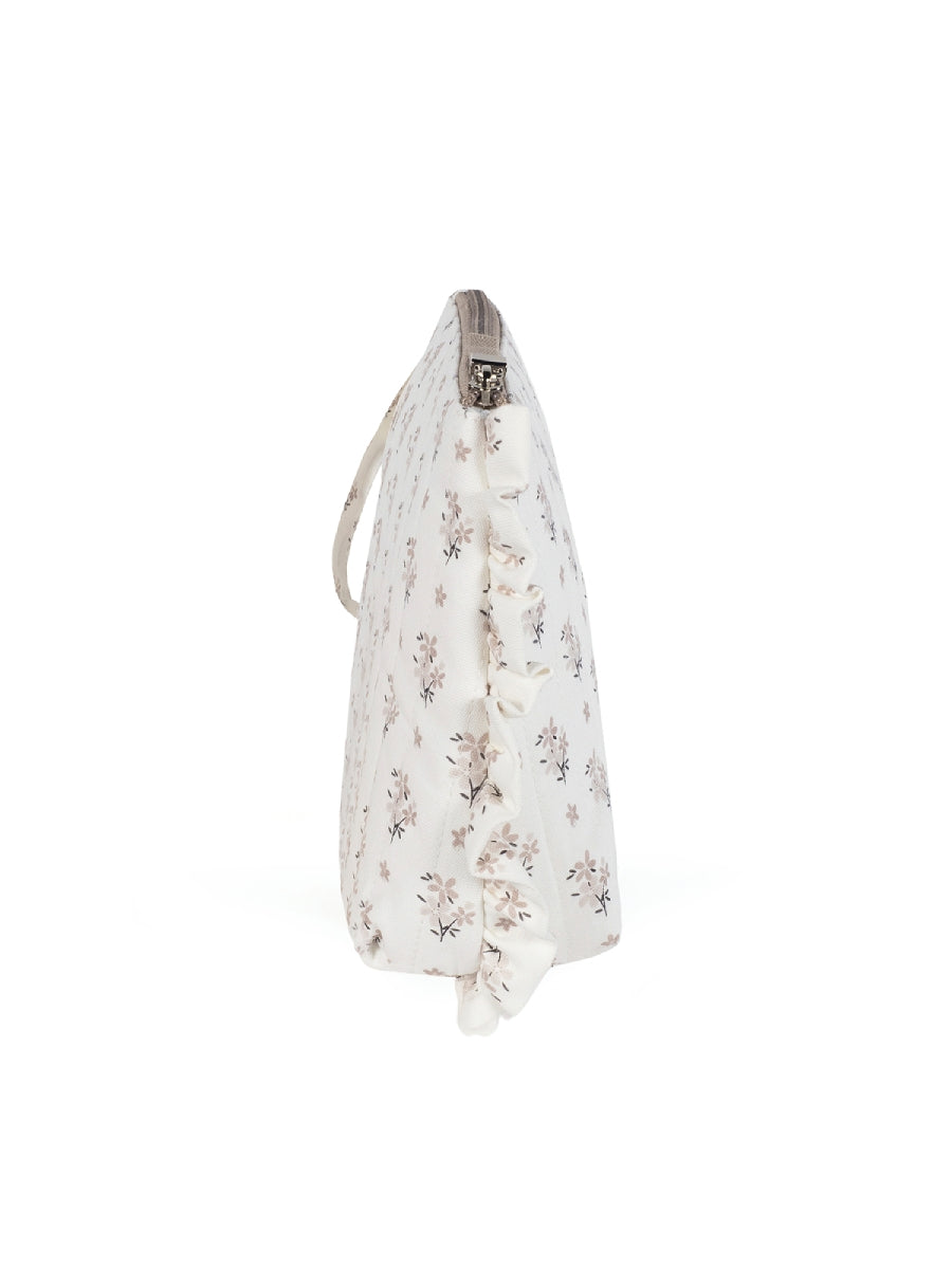 Paseo Walking Mum Neceser Bebé Botton Flores beige para bebe