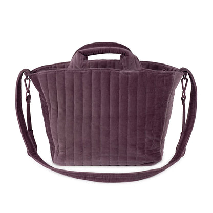 Paseo Pasito A Pasito Bolso Canastilla Cherry Velvet cereza para bebe