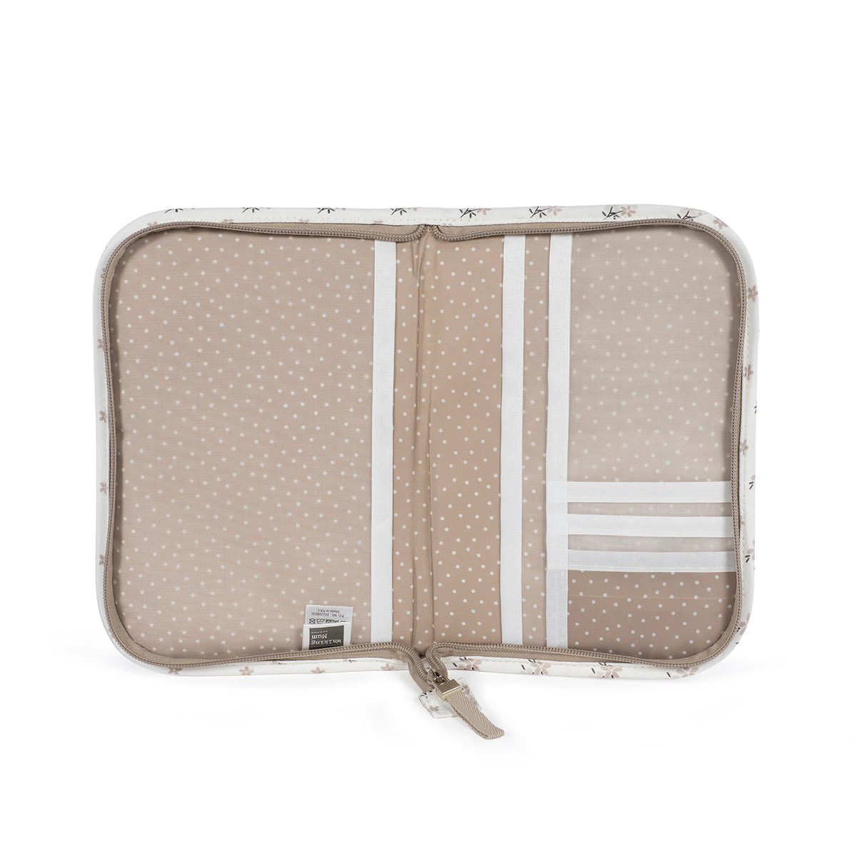Paseo Walking Mum Portadocumentos Bebé Botton Flores beige para bebe