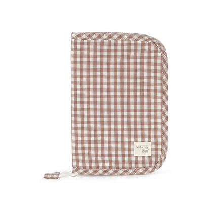 Para Llevar Walking Mum Libro Nacimiento Praliné Vichy Moka multicolor para bebe