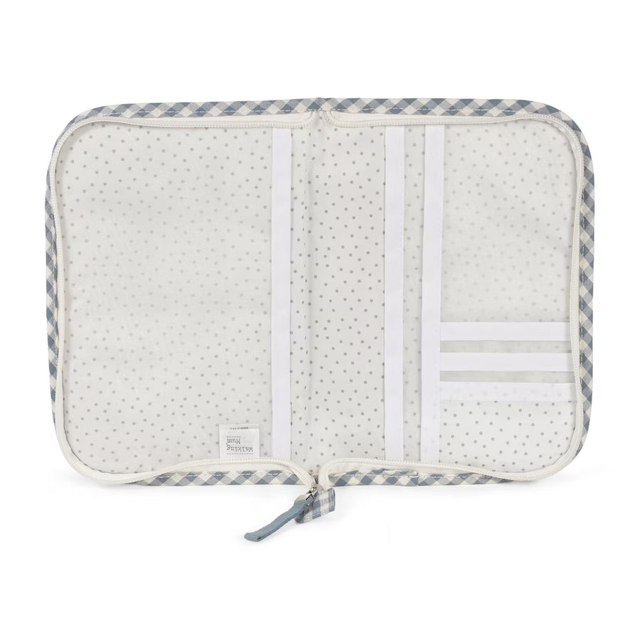Para Llevar Walking Mum Libro Nacimiento Praliné Vichy Matcha multicolor para bebe