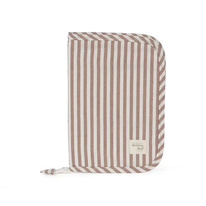 Para Llevar Walking Mum Libro Nacimiento Praliné Rayas Moka multicolor para bebe