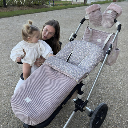Paseo Uzturre Saco Silla Universal Ana rosa para bebe