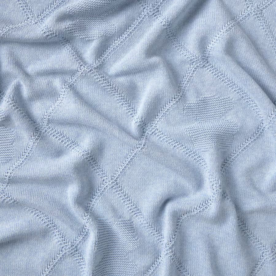 Accesorios Tous Manta Calada 78X104Cm Nilo 2504 azul para bebe