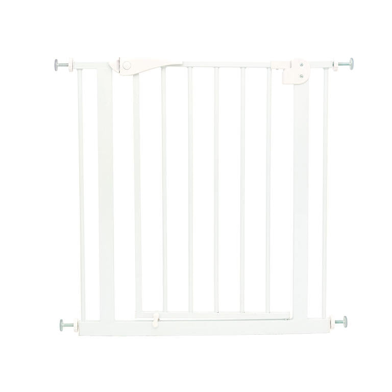 En Casa Olmitos Puerta De Seguridad Metálica + Extensión 10 Cm - Adaptable A Huecos Entre 70 A 90 Cm Incluyendo Extensión multicolor para bebe