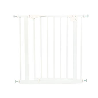 En Casa Olmitos Puerta De Seguridad Metálica + Extensión 10 Cm - Adaptable A Huecos Entre 70 A 90 Cm Incluyendo Extensión multicolor para bebe