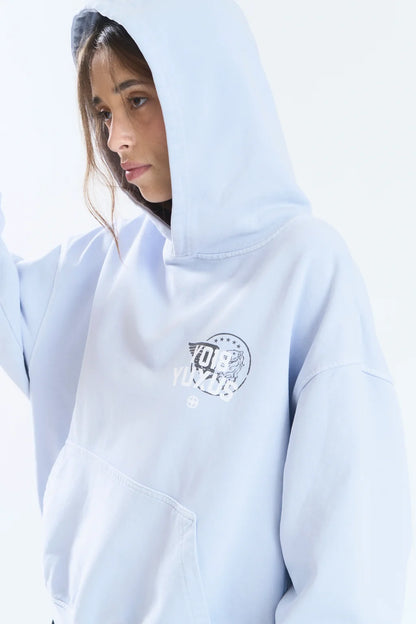 Sudadera Yuxus Grime Hoodie azul para hombre