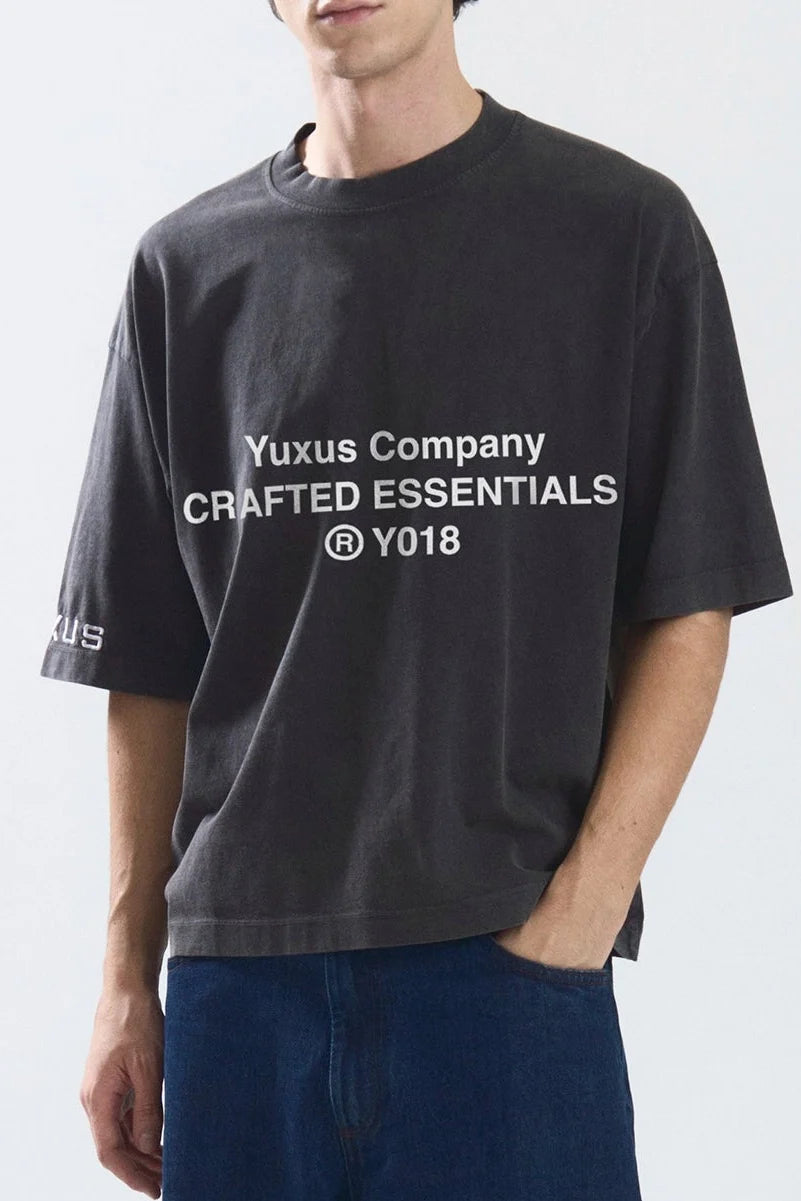 Camiseta Yuxus Basic Tee gris para hombre
