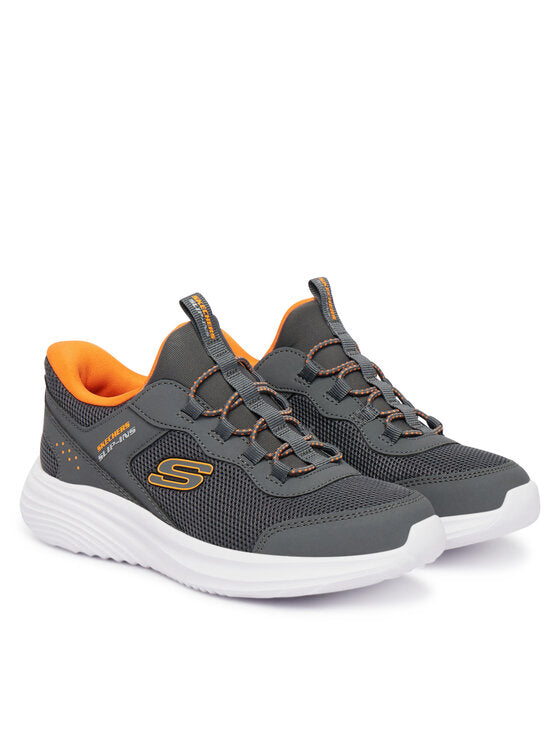 Zapatillas Skechers Bounder Pro gris para niños